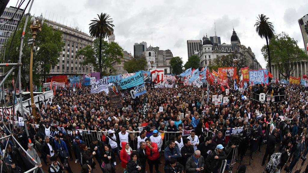 Otro reclamo multitudinario por la aparición de Santiago Maldonado