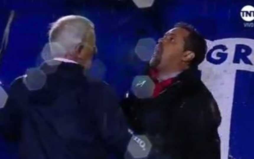 Incidente con insultos entre Caruso y un hincha después del empate con River