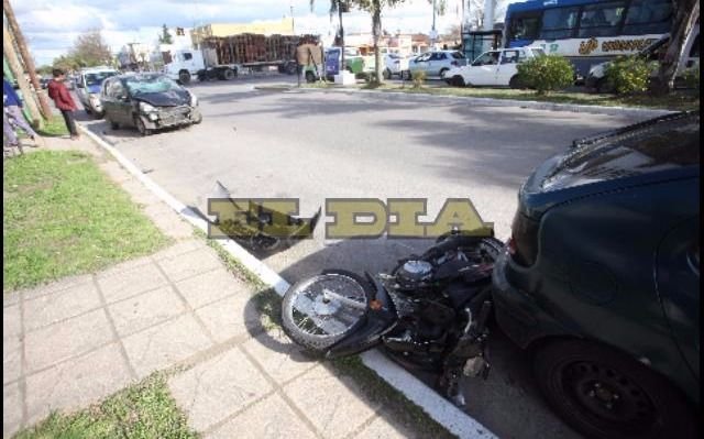 Motociclista sufrió la amputación de su pierna derecha tras un choque en Tolosa