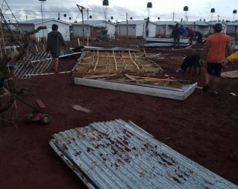 Una violenta tormenta en Misiones se cobró la vida de una nena de 12 años