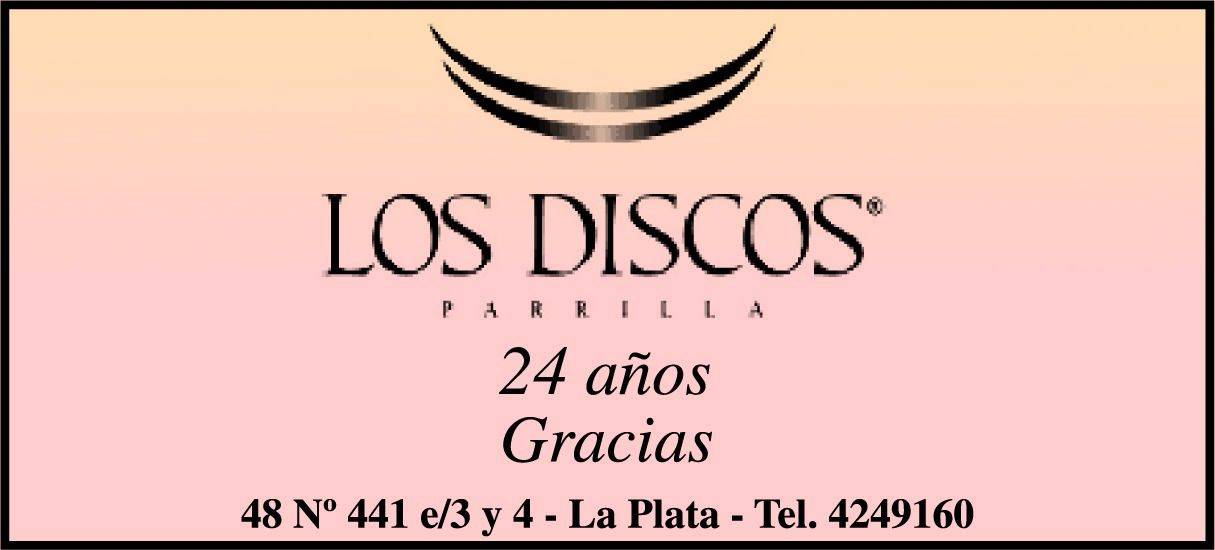 Los Discos te espera para disfrutar su parrilla