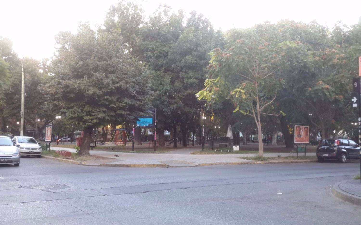 Un jueves muy primaveral, pero sin sol