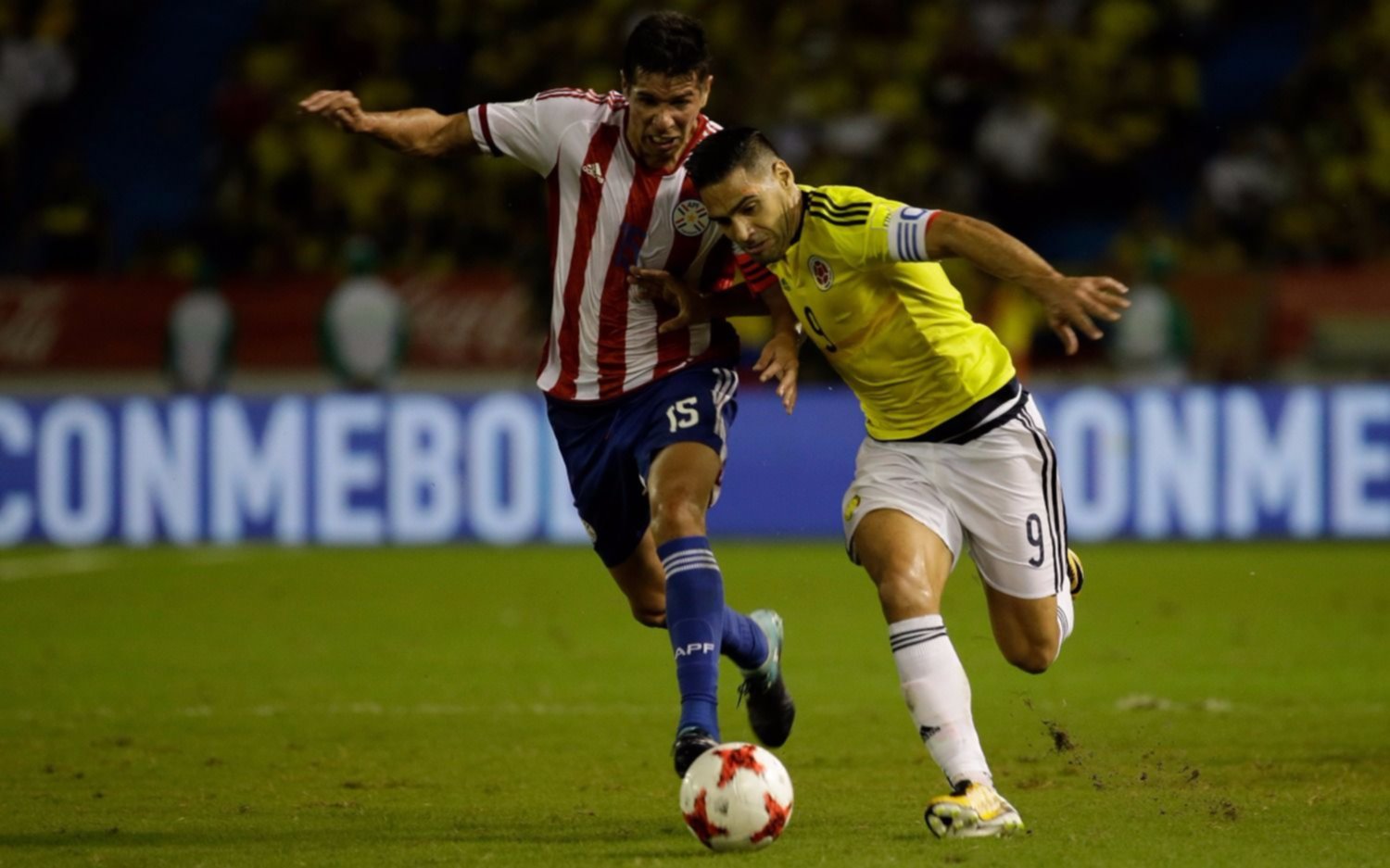 Paraguay le ganó a Colombia en Barranquilla