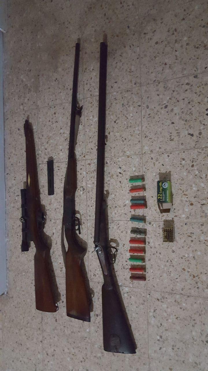 Fueron por amenazas y hallaron varias armas en Sicardi