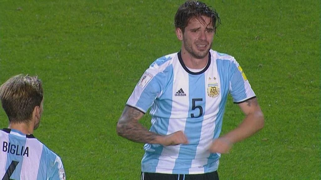 El desesperado grito de Fernando Gago