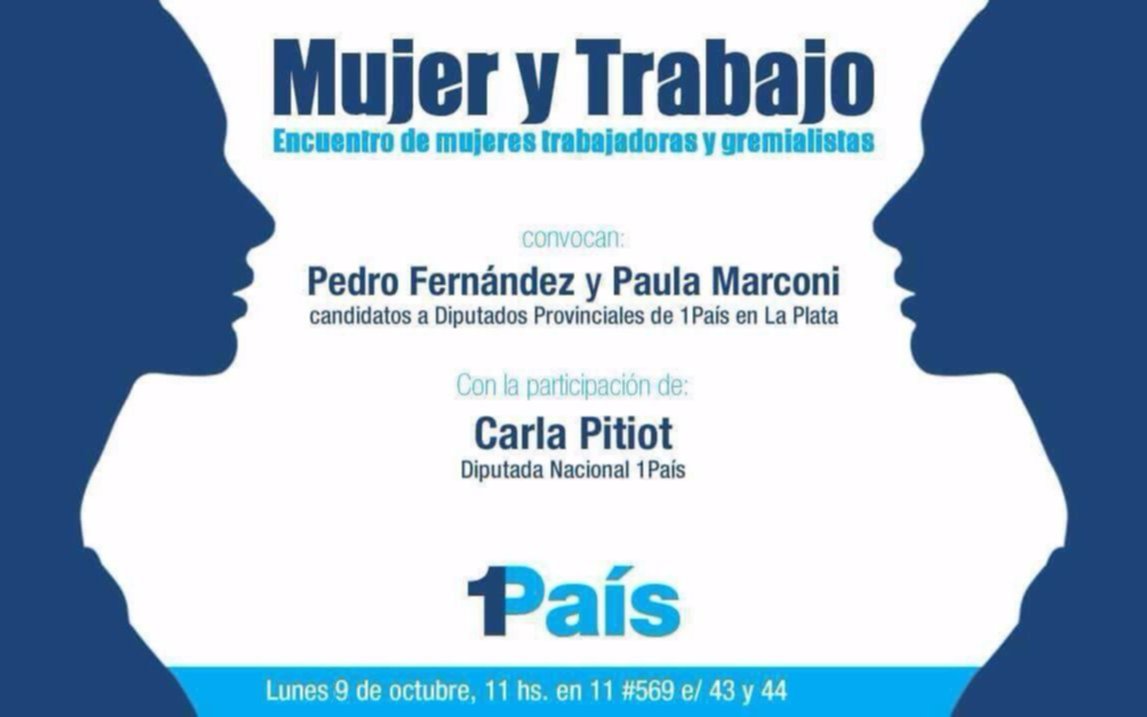 Este lunes se realizará el encuentro de mujeres trabajadoras y gremialistas 