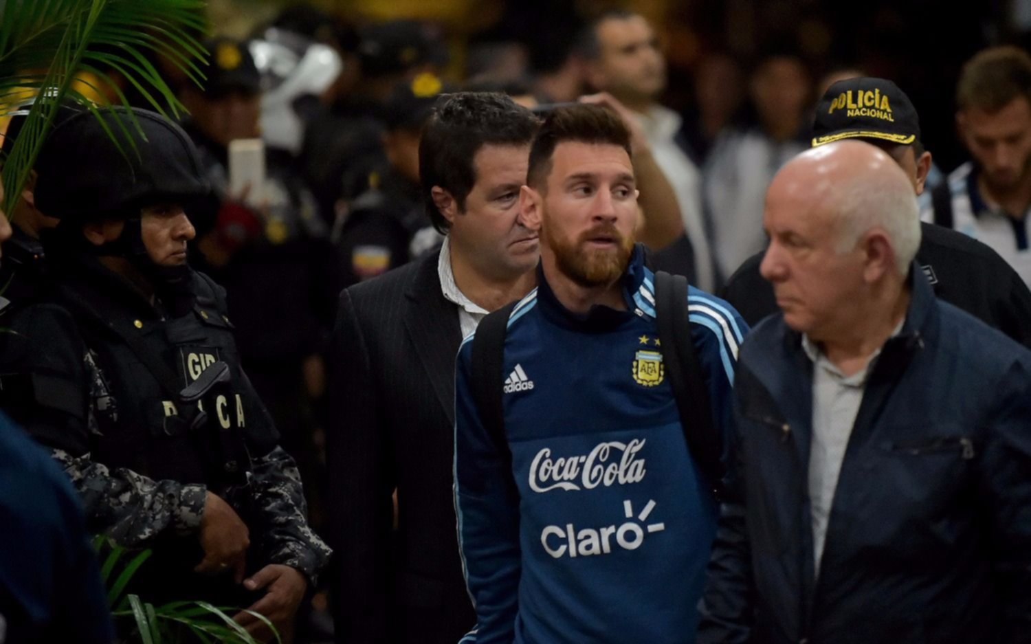 El equipo argentino fue recibido por el embajador Luis Juez