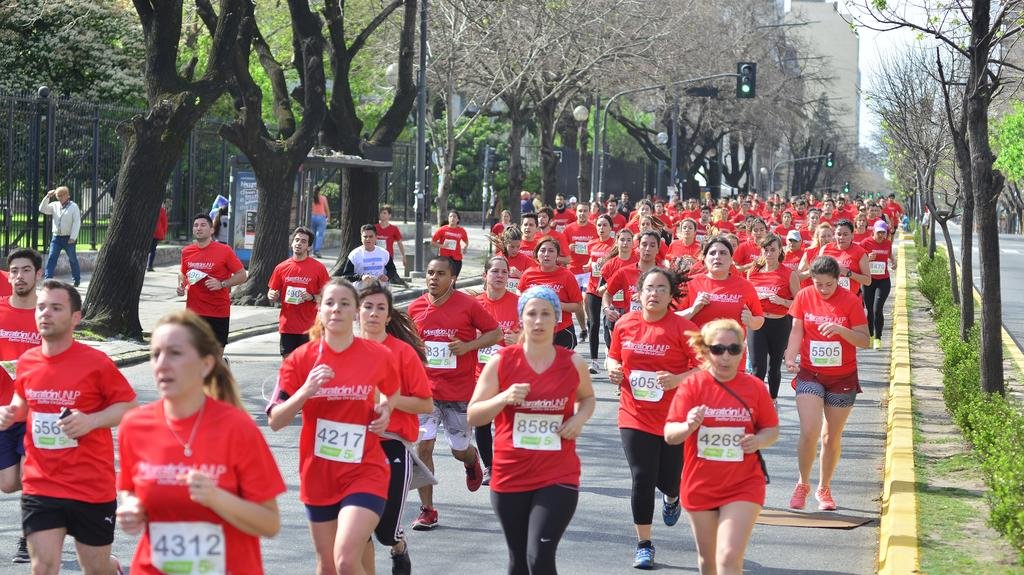 Imponente maratón en el centro de la Ciudad