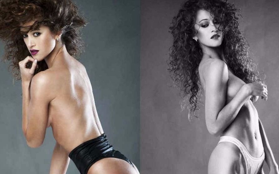 La producción hot de la joven que bailó con Tinelli