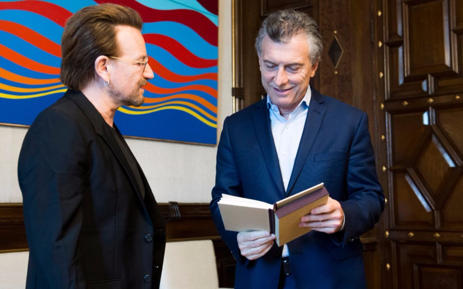 Macri recibió a Bono: hablaron de educación y de Santiago Maldonado