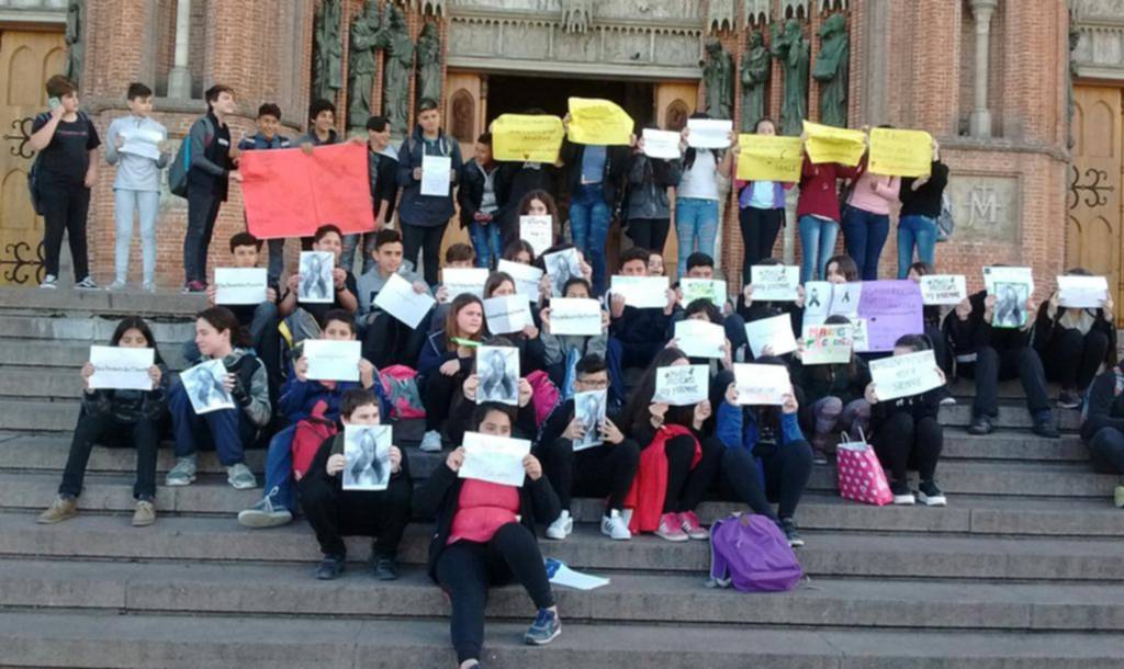 Recordaron a la alumna que murió atropellada