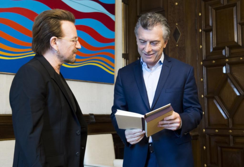 Macri recibió a Bono en La Casa Rosada