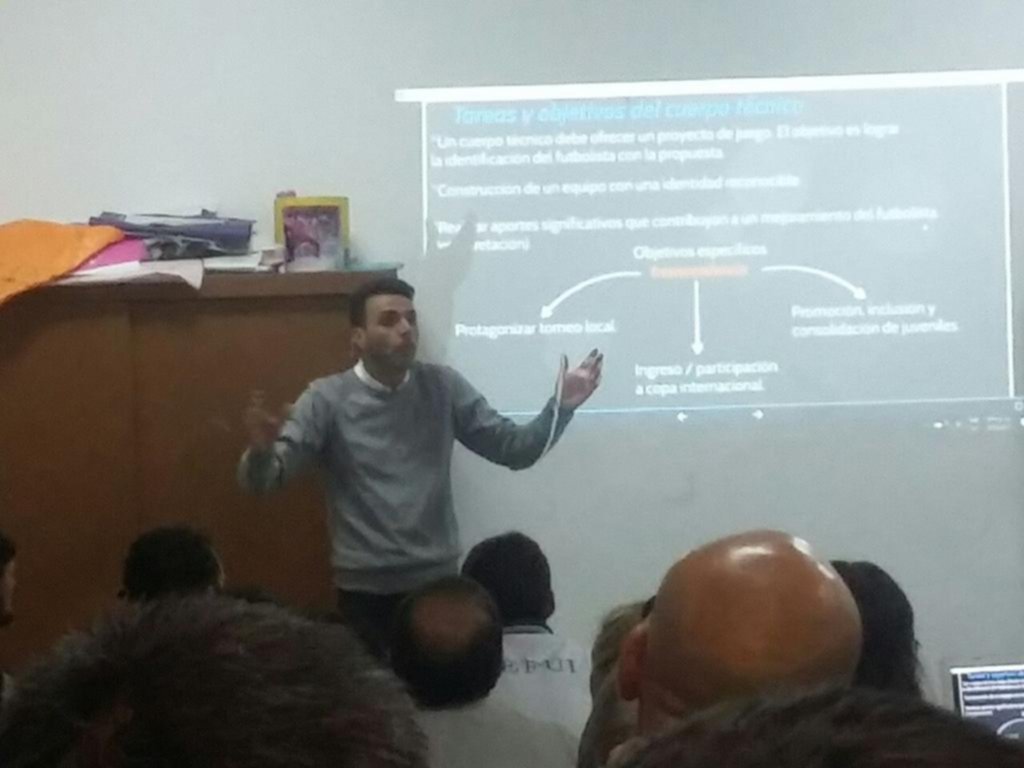 Soso en la Escuela de Técnicos