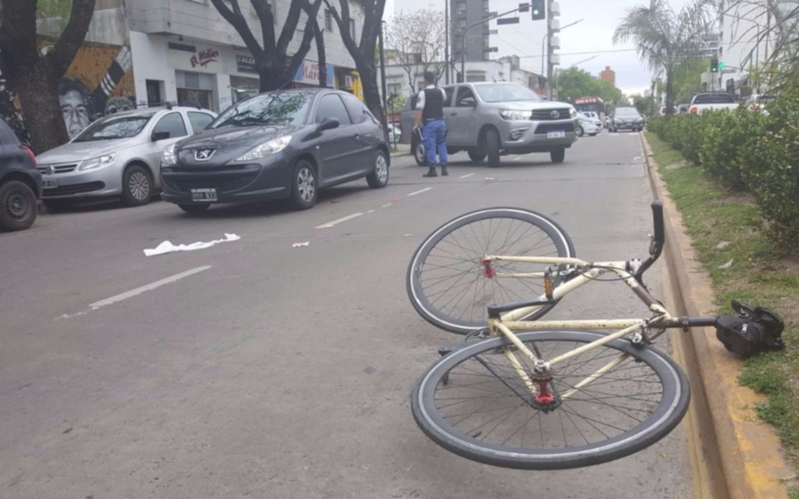 Un ciclista herido tras accidente en 13 y 38
