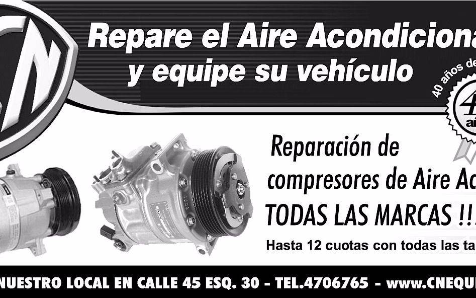 Repare el aire acondicionado y equipe su vehículo