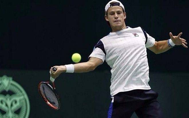Schwartzman quedó eliminado de Shanghai en manos de Federer