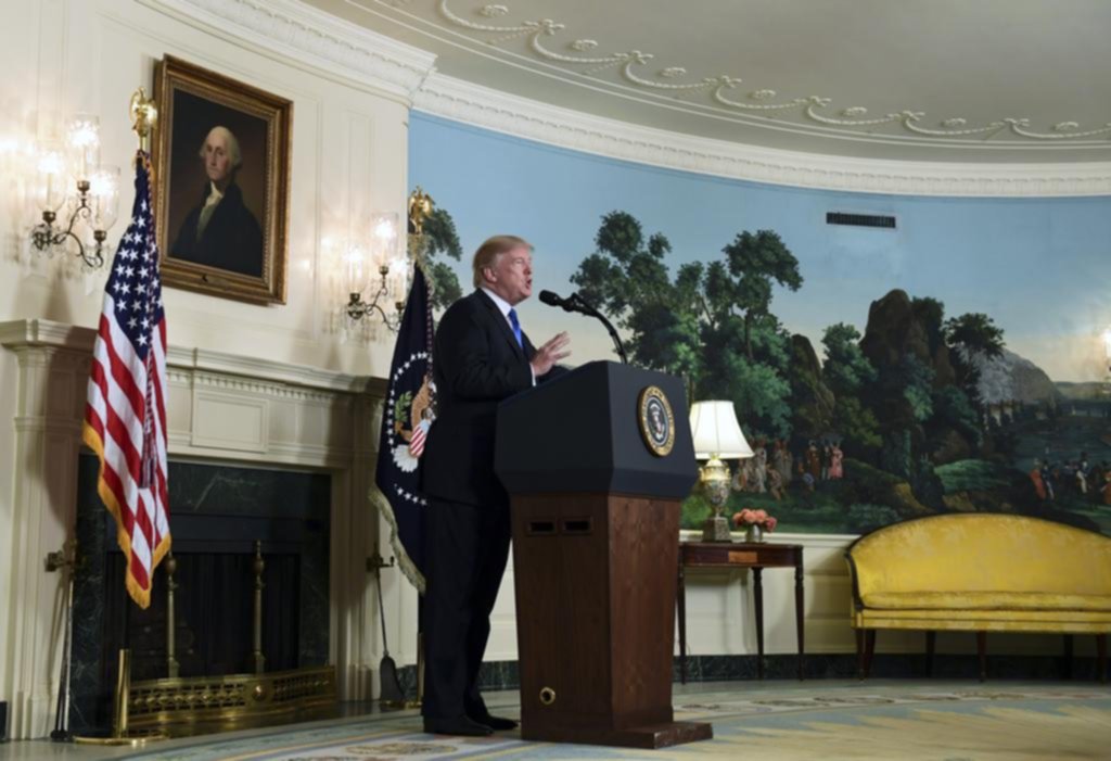 Trump denunció el acuerdo nuclear con Irán y genera una nueva crisis