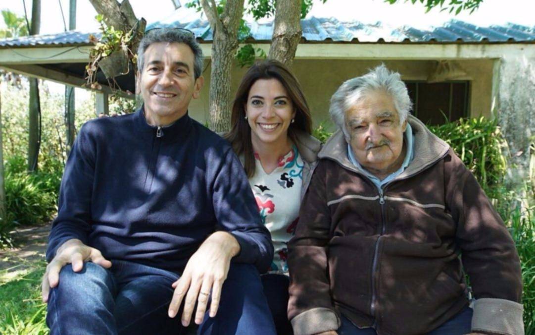 Randazzo visitó a "Pepe" Mujica en Uruguay el último sábado de campaña electoral