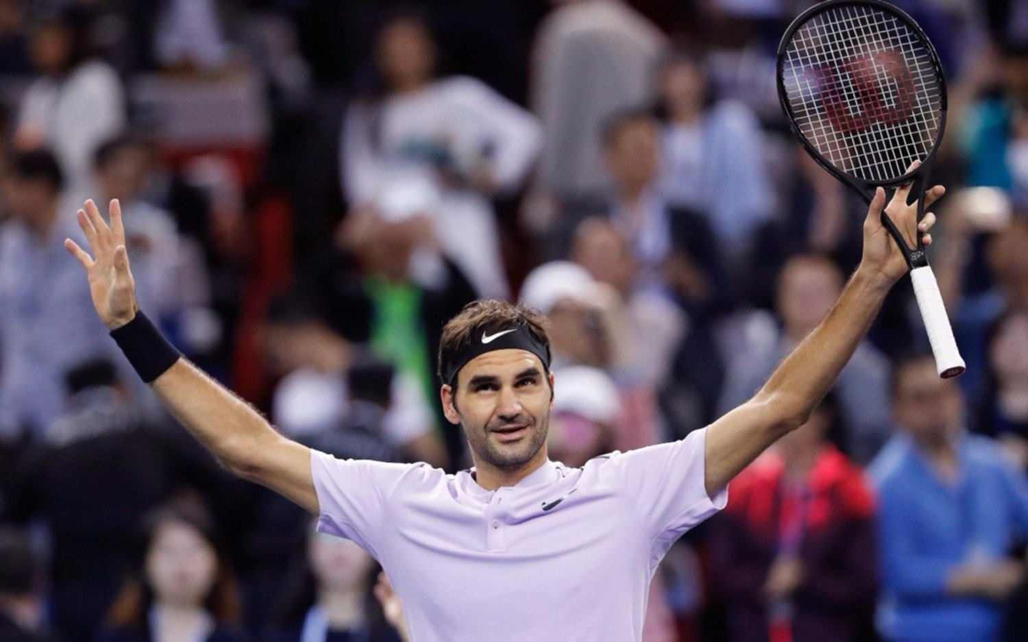 Federer venció a Nadal y se  consagró campeón en Shangai