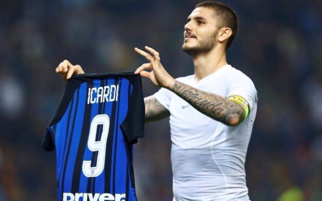 Icardi brilló en el Clásico de Milan