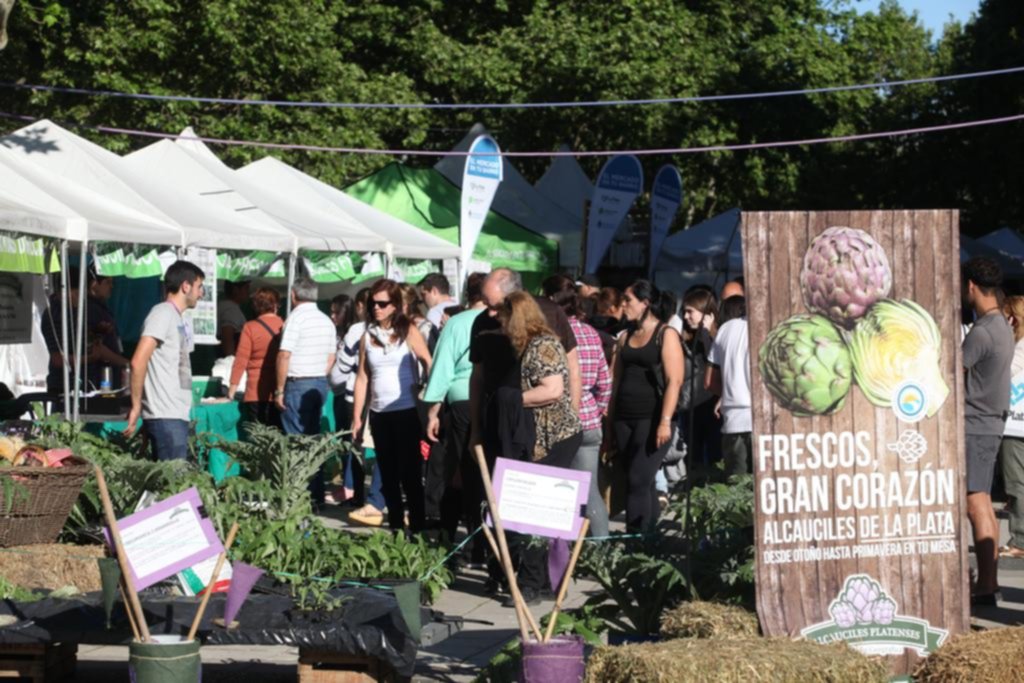 El alcaucil platense, una marca registrada de fiesta