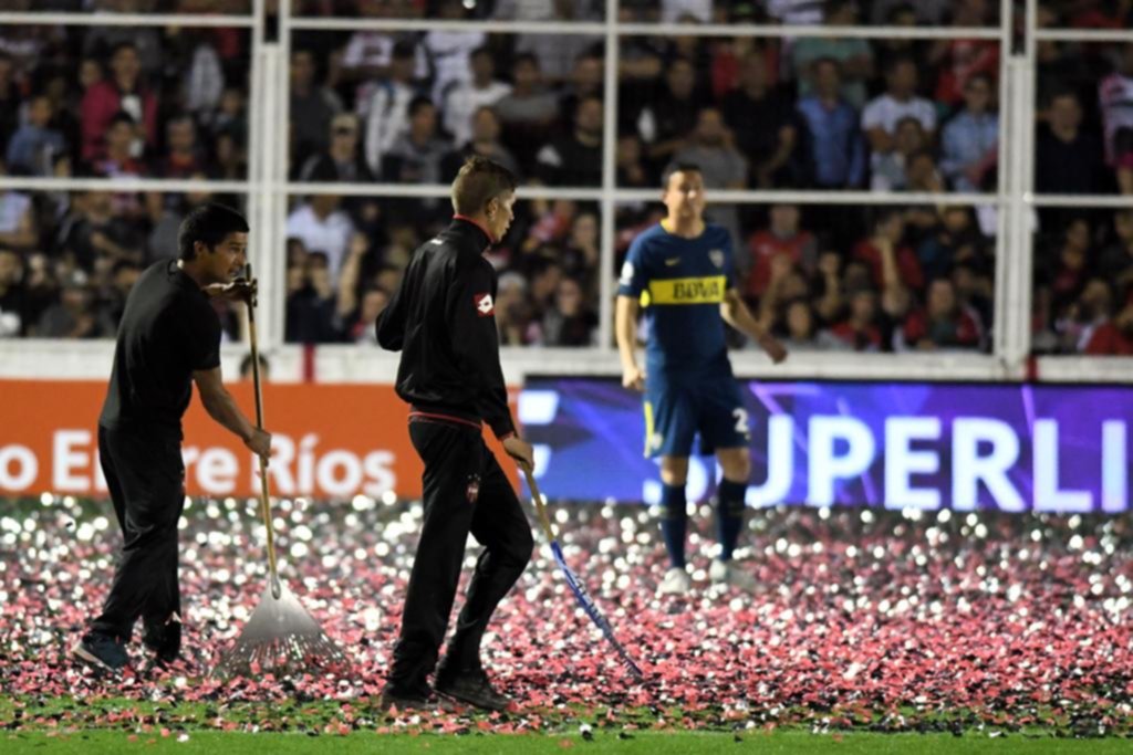 El cotillón entrerriano demoró el encuentro