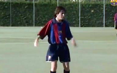 A 13 años de su debut, Barcelona muestra videos inéditos de Messi