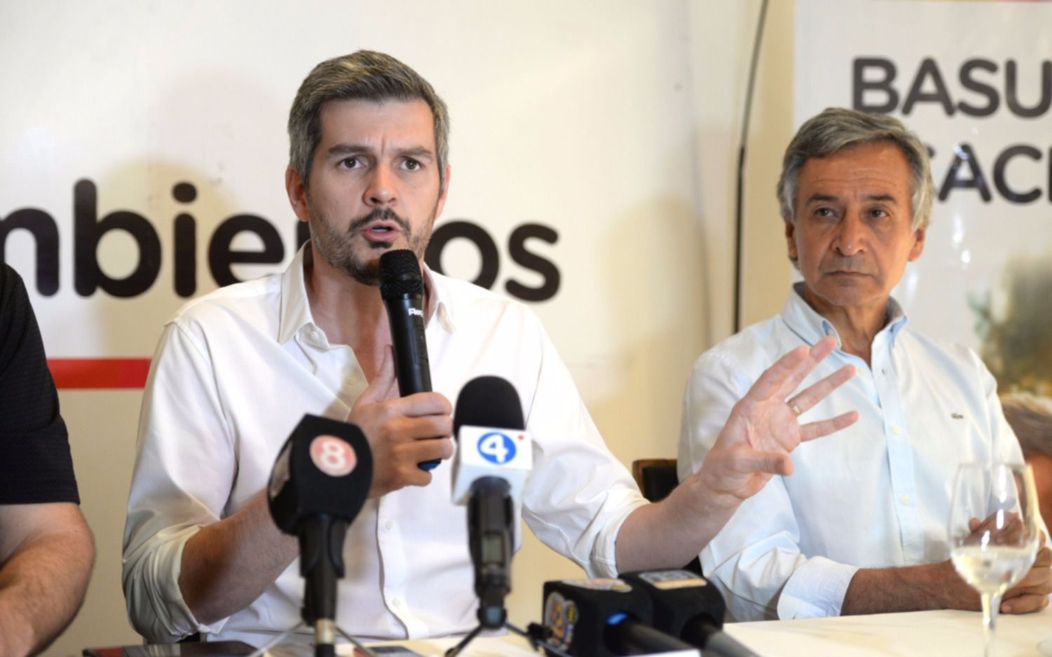 Marcos Peña defendió la posición de Vidal por el Fondo del Conurbano