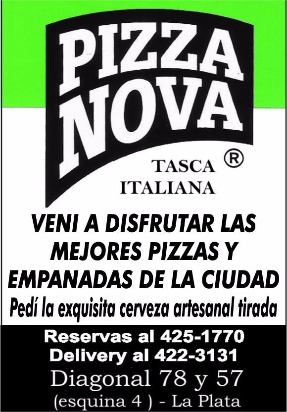 Disfrutá un gran momento en Pizza Nova