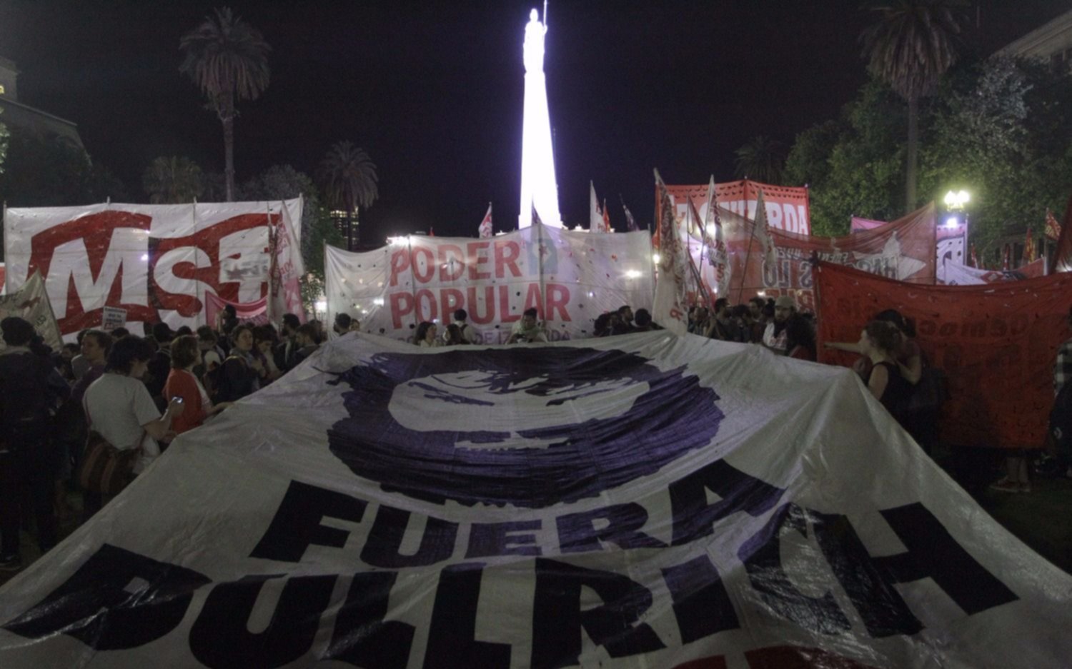Organizaciones sociales marcharon a Plaza de Mayo por Maldonado
