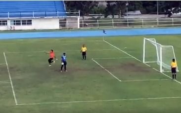 El insólito penal que recorre las redes sociales