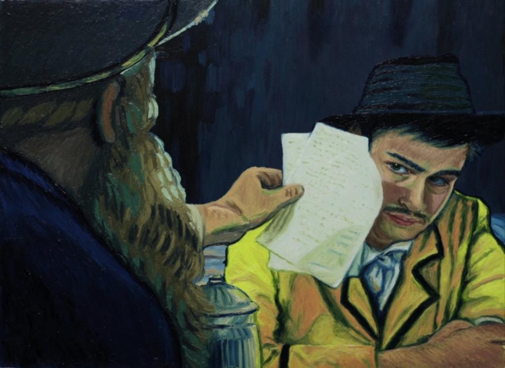 Van Gogh, animado al óleo