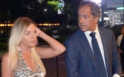 Nació Francesca, la hija de Scioli y Berger
