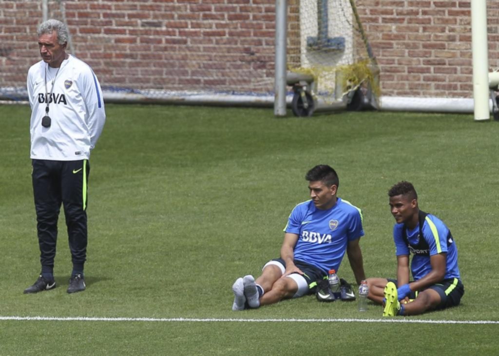 La presencia de Barrios sigue siendo la gran duda en Boca