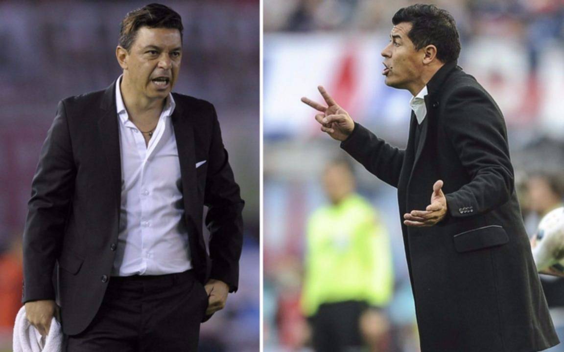 Almirón picante por dichos de Gallardo: "Los de River estaban callados"