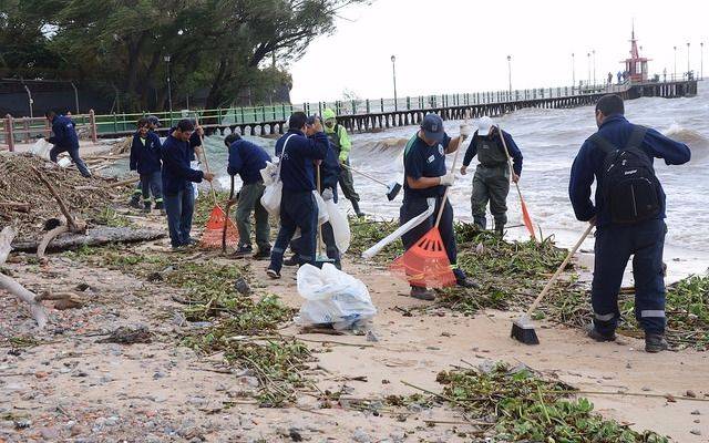 En San Isidro organizaron una jornada para la limpieza de la costa