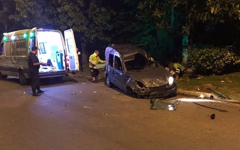 Accidente con saldo de un herido  en 508, 15 y 16