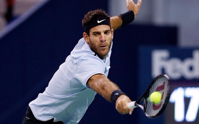 Delpo barrió a Benneteau en Basilea