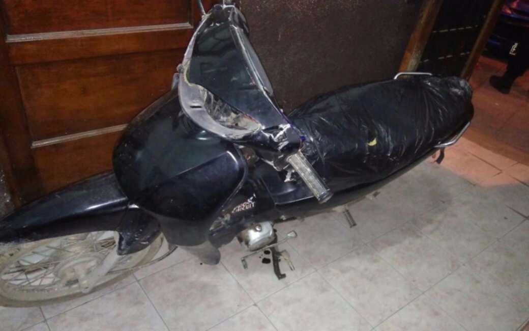 Aprehenden a un menor por el robo de una moto en Berisso