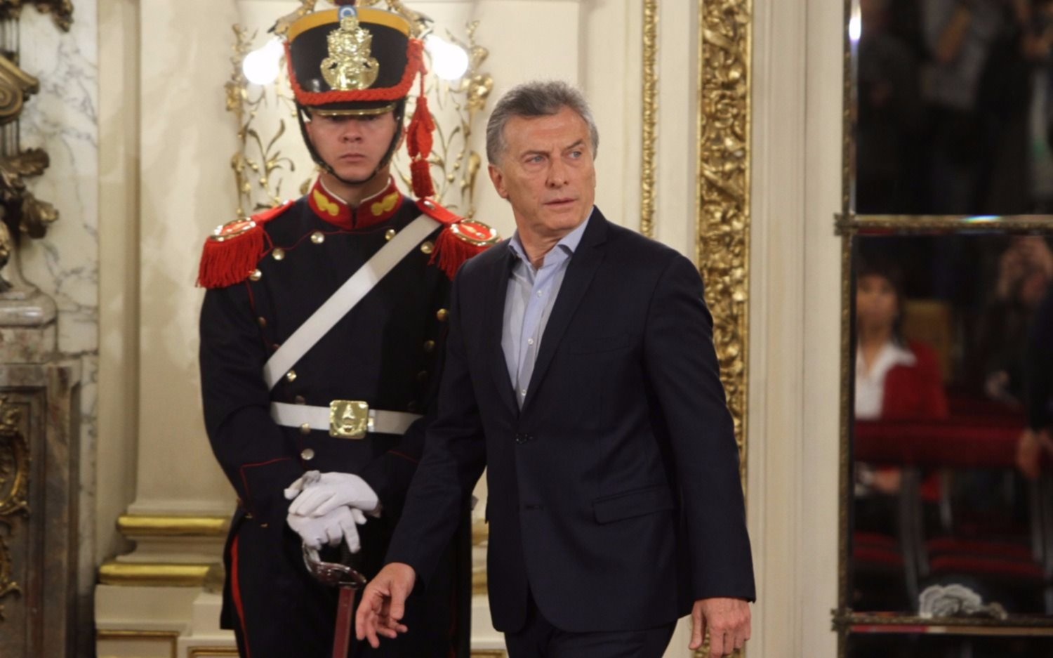 Macri encabeza el primer acto público después de las elecciones y la detención de De Vido