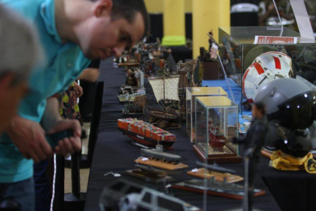 Encuentro de modelismo en el Tiro Federal