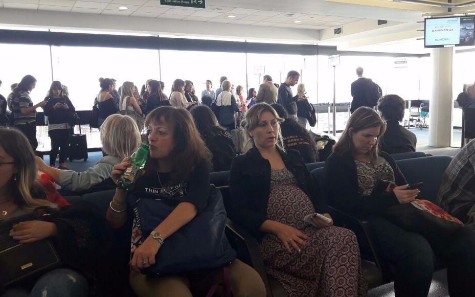 Comenzó el paro en vuelos de Aerolíneas y ya se siente el descontento entre los pasajeros