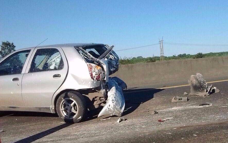 Hubo demoras en la Autopista sentido La Plata por accidente vial
