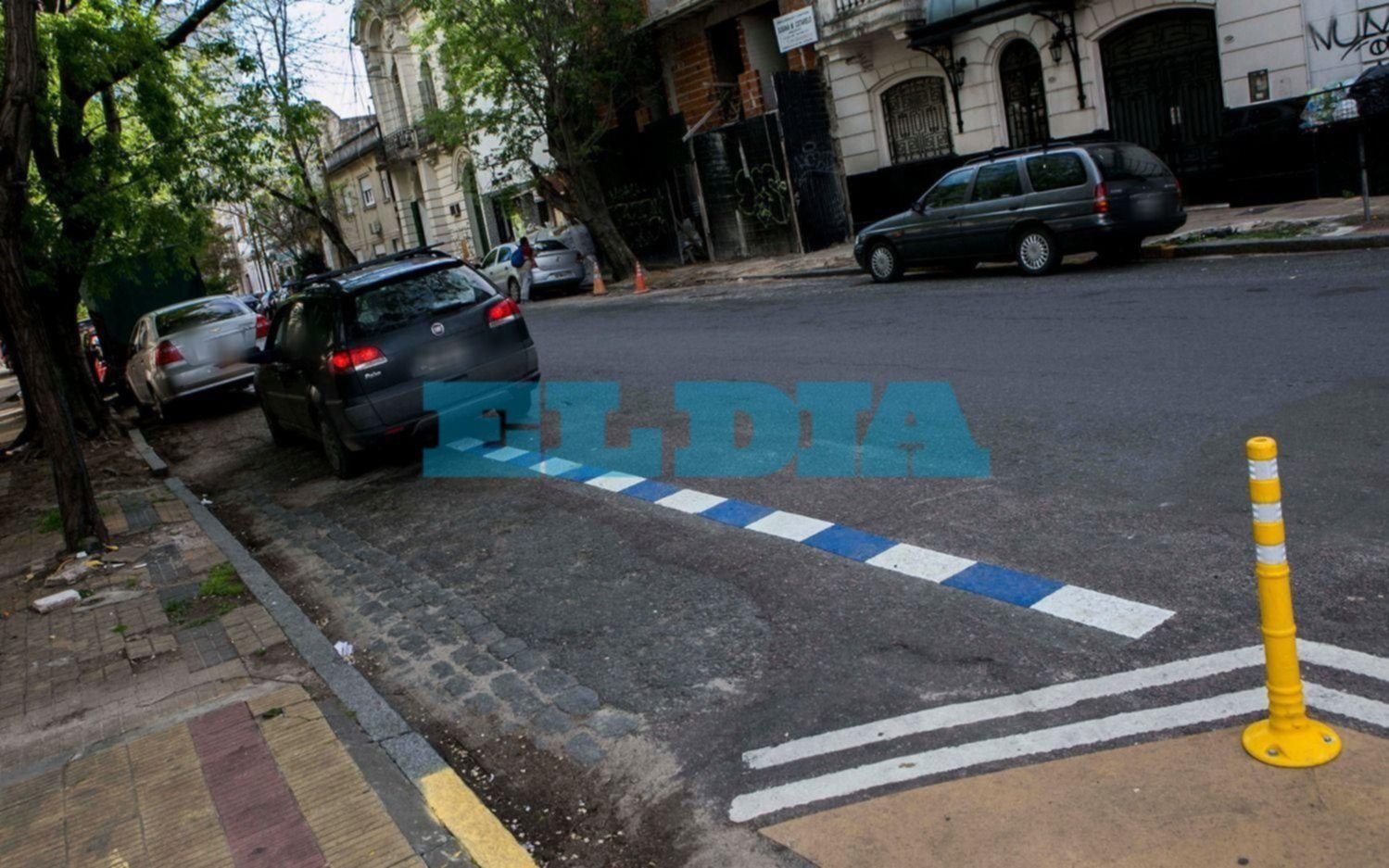 Nuevas señales en la Ciudad para la descarga de mercadería