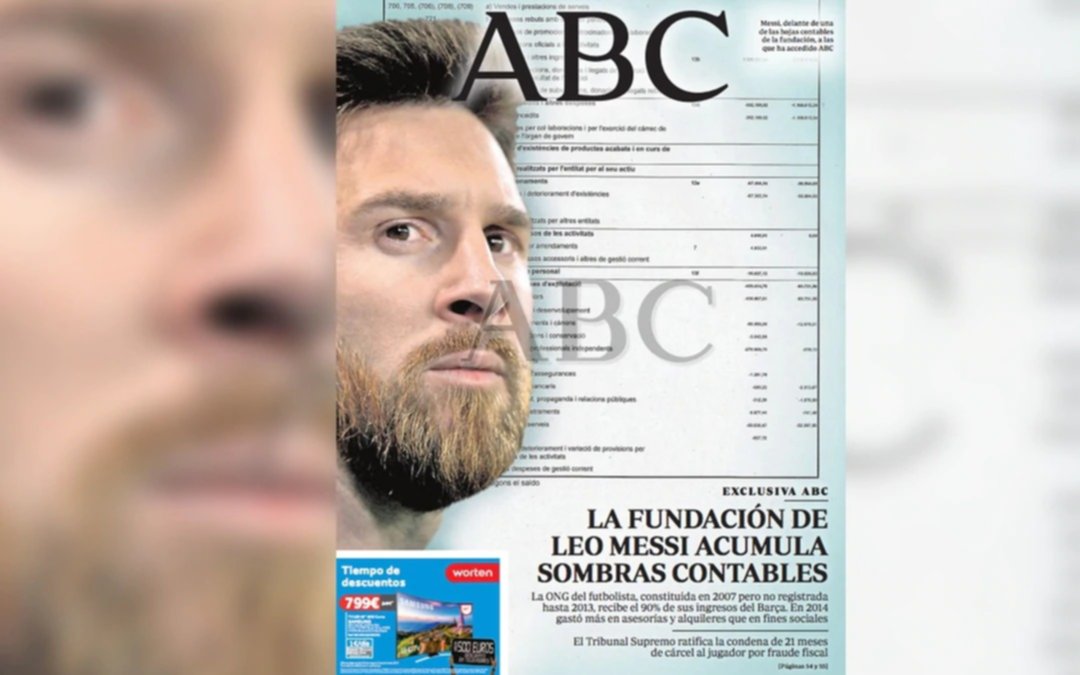 Lionel Messi perdió el juicio que había iniciado contra un diario español