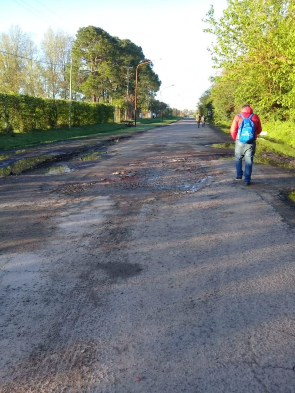 Piden arreglos para las calles de Arana para no quedar aislados