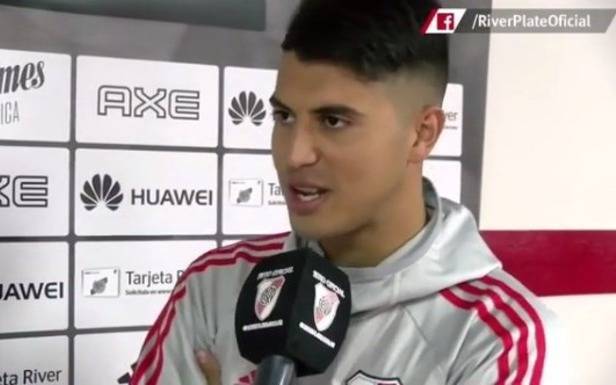 River y la final de la Libertadores: "Me gustaría jugar con Boca"