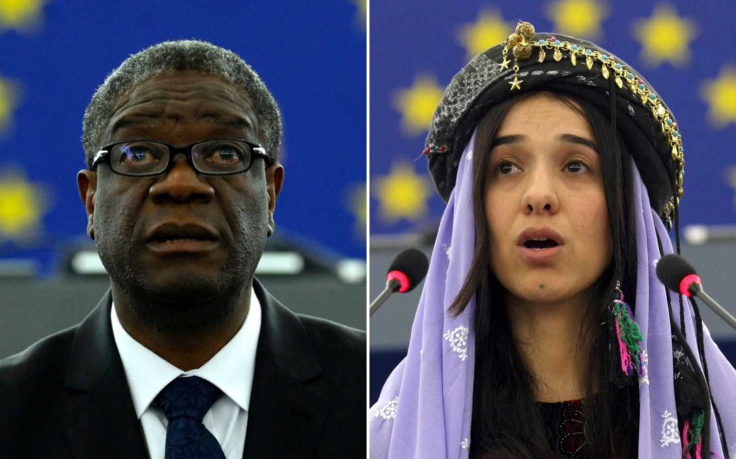 Nobel de la Paz para luchador y víctima de la violencia sexual en los conflictos armados