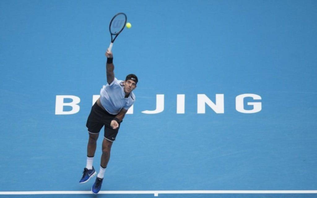 Delpo, una aplanadora en Beijing, ya está en semi y se las verá con Fognini