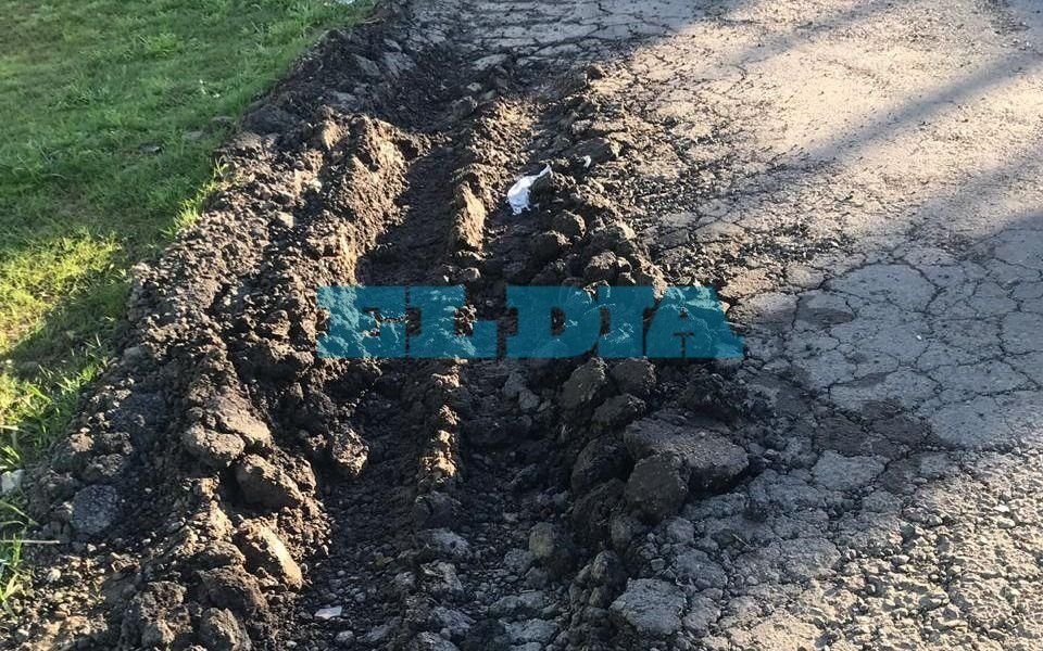 Otra calle en mal estado que complica el tránsito en La Cumbre